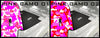 Pink Camoflauge Camo Hood Decal fits 2018-2024 Jeep Wrangler JL and Gladiator JT