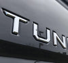 Chrome Toyota Tundra Tailgate Letters Inserts