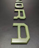 2014-2021 Toyota Tundra Tailgate Inserts Letters