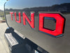 2022-2025 Toyota Tundra Tailgate Inserts Letters