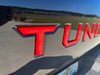 2022-2025 Toyota Tundra Tailgate Inserts Letters