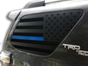 4runner window flag decal 3m thin blue line