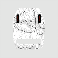 2018-2024 Jeep Wrangler and Gladiator Mojave JL JLU JT Topographic Hood Decal