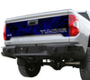 Custom 2014-2021 Toyota Tundra Topographic Topo Tailgate graphics decal with vinyl inserts for letters