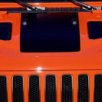 Hood Decal compatible with 2018-2024 Jeep Wrangler JL and Gladiator JT Rubicon 3M Vinyl