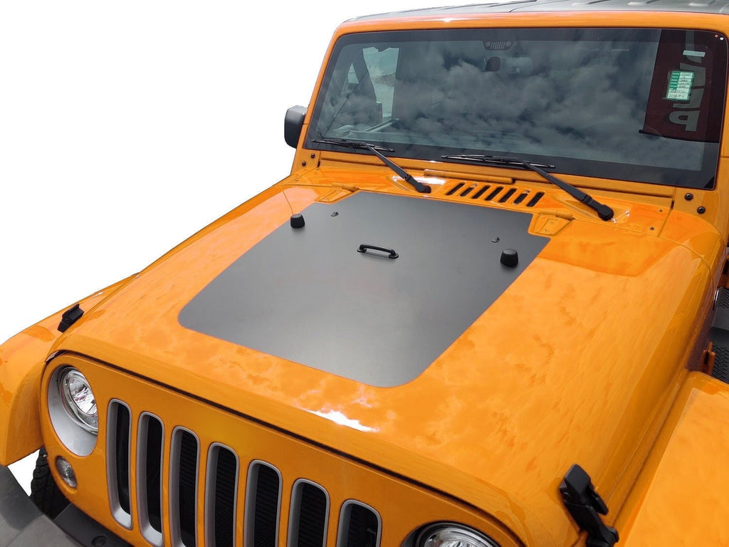 Hood Decal compatible with 2007-2018 Jeep Wrangler JK 3M Vinyl 03