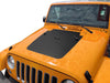 Hood Decal compatible with 2007-2018 Jeep Wrangler JK 3M Vinyl 03