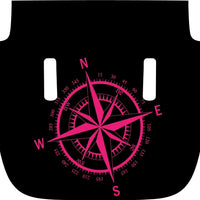 Compass Rose Hood Decal compatible with 2018-2024 Jeep Wrangler JL & Gladiator JT 02