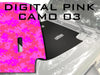 Digital Pink Camoflauge Camo Hood Decal fits 2018-2024 Jeep Wrangler JL and Gladiator JT