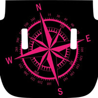 Compass Rose Hood Decal Compatible with 2018-2022 Jeep Wrangler JL & Gladiator JT 01