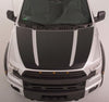 Hood Wrap Blackout Decal compatible with 2015-2020 F150