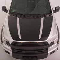 Hood Wrap Blackout Decal compatible with 2015-2020 F150