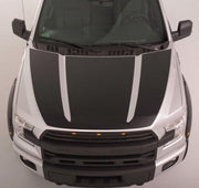 Hood Wrap Blackout Decal compatible with 2015-2020 F150