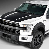 Hood Wrap Blackout Decal compatible with 2015-2020 F150