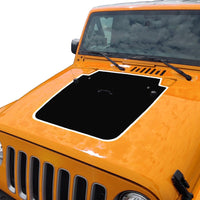 Custom Pinstripe Hood Decal compatible with 2007-2018 Jeep Wrangler JK Vinyl 03