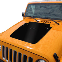 Hood Decal compatible with 2007-2018 Jeep Wrangler JK 3M Vinyl 03