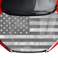 Premium Customizable American Flag Hood Wrap Vinyl (52" x 72") 10 Year Wrap Vinyl for Vehicles