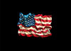 American Flag Style Hood Wrap Vinyl Custom Sizes 03