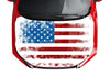 distressed american flag hood wrap