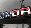 American Flag Toyota Tundra Tailgate Letters Inserts