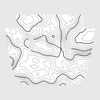 Custom Topographic Hood Decal compatible with 2018-2024 Jeep Wrangler JL Gladiator JT