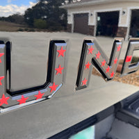 2022-2023 Toyota Tundra Tailgate Inserts Letters