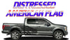 ford f150 distressed american flag graphics