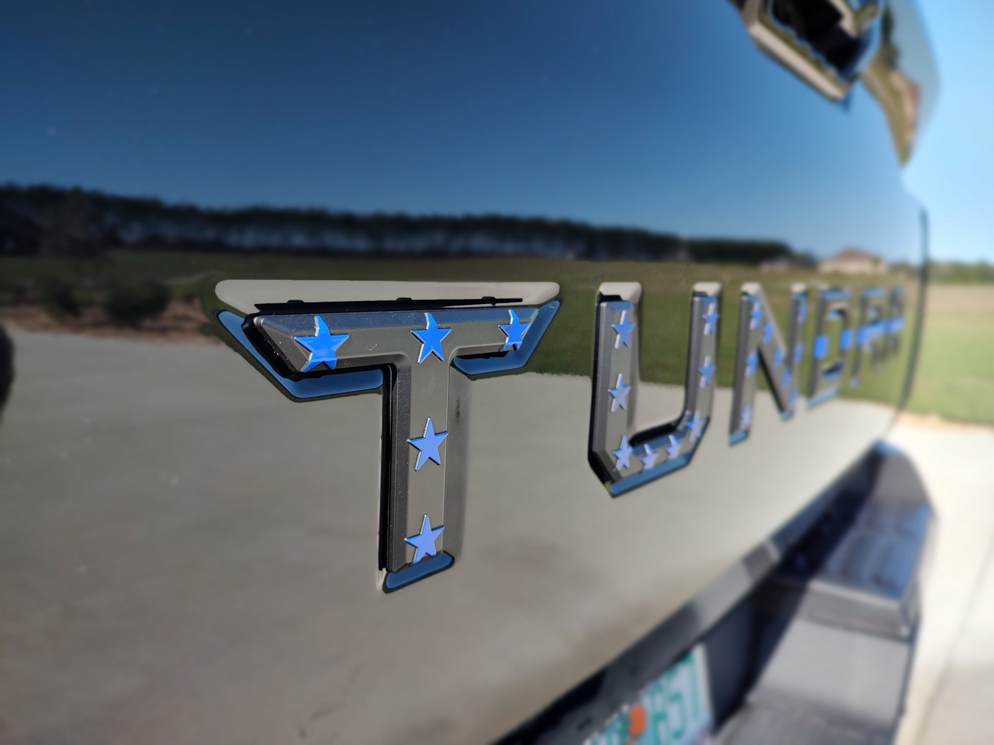 Tundra Tailgate Letter Inserts; Stainless Steel (22-26 Tundra) - Free Shipping Tundra Tailgate Letter Inserts; Stainless Steel (22-26 Tundra) - Free Shipping