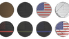 American Flag Emblem Badges