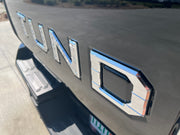 2022-2025 Toyota Tundra Tailgate Inserts Letters