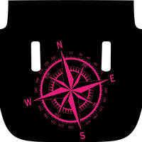 Compass Rose Hood Decal compatible with Jeep Wrangler JL & Gladiator JT 2018-2022 02