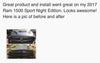 Dodge Ram Hood Blackout Decal 1500 SRT HEMI Graphics Matte Black 2009-2018 | custom vinyl truck accessories | Choose your color | 7-10 year