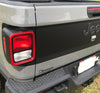 Tailgate & Taillight Blackout Decal compatible with Jeep Gladiator 2018-2022