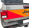 Retro Vintage Tailgate and Tail Light Decals compatible with Jeep Gladiator JT 2018-2022 3M Vinyl