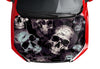 Customizable Skulls Punisher Hood Wrap Vinyl (52" x 72") 10 Year 3m Wrap Vinyl for Vehicles MS01