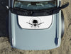 Customizable Punisher Skull Hood Decal fits Ford Bronco 2021-2023 3M Vinyl